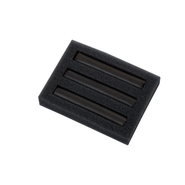 Набор сухих художественных графических материалов "Ладога": сепия тёмная 3 мелка - Мел, графит, сепия, сангина, соус, уголь художественные