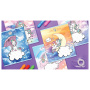 Тетрадь 12 л. ПЗБМ клетка, блестки, "Единорожки" (5 видов), 019418 - Тетради 12-24 листов
