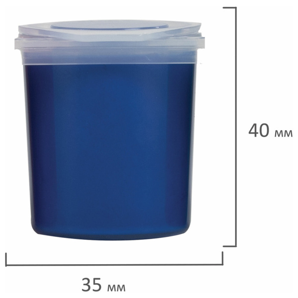 Краски акриловые по ткани ОСТРОВ СОКРОВИЩ 6 цветов по 25 мл, 191693 - Декоративные и хобби краски