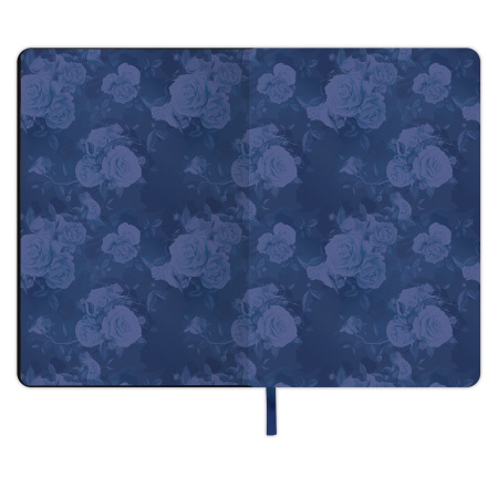 Блокнот А5 (143x210 мм), BRAUBERG VISTA "Rose", под кожу, твердый, срез фольга, 80 л., 112080 - Бизнес-блокноты и бизнес-тетради