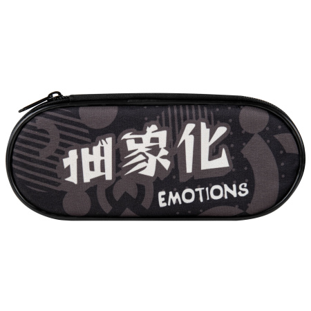 Пенал-футляр BRAUBERG, 1 отделение, органайзер, полиэстер, 22x9x5 см, "Emotions", 271588 - Пеналы мягкие