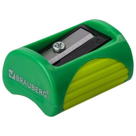 Точилка BRAUBERG "Original", пластиковая, корпус ассорти, 228465 - Точилки ручные