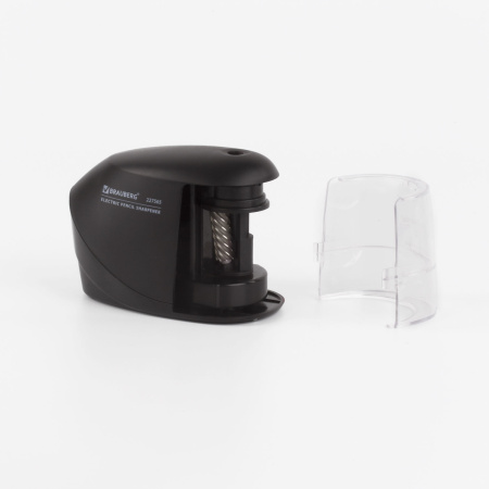 Точилка электрическая BRAUBERG "ORIGINAL", питание 220 В/4 батарейки АА, фрезерный механизм, 227565 - Точилки электрические