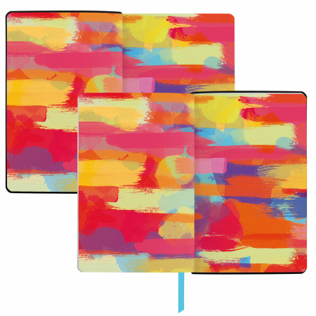 Ежедневник недатированный А5 (138х213 мм), BRAUBERG VISTA, под кожу, гибкий, 136 л., "Secret", 112000 - Ежедневники с покрытием "под кожу и ткань"