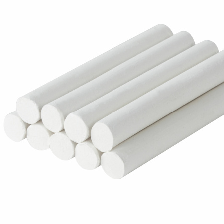 Мел белый BRAUBERG "АКАДЕМИЯ" (АЛГЕМ), КОМПЛЕКТ 100 штук, круглый, мягкий, 271146 - Мелки