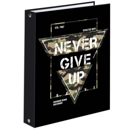 Тетрадь на кольцах А5 (175х215 мм), 120 листов, твердый картон, клетка, с разделителями, BRAUBERG, Credo, 404088