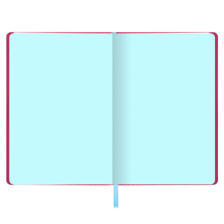 Блокнот-скетчбук А5 (148x218 мм), BRAUBERG "Metropolis Mix", под кожу, 80 л., без линовки, фуксия, 113321 - Бизнес-блокноты и бизнес-тетради