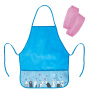 Фартук с нарукавниками BRAUBERG, 45x54 см, 3 кармана, "Paws", 271049 - Аксессуары для рисования