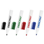 Маркеры стираемые для белой доски НАБОР 4 ЦВЕТА, ОФИСМАГ, круглый наконечник, 3 мм, 152222 - Маркеры для досок