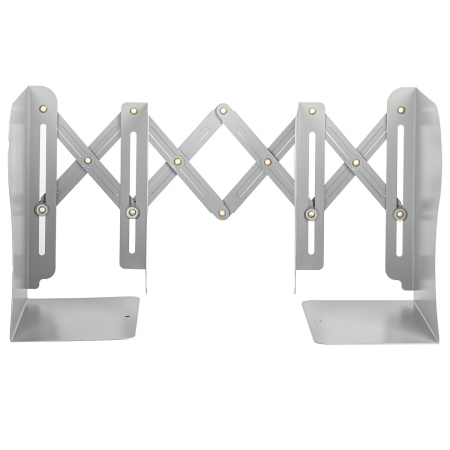 Подставка-держатель для книг и учебников ЮНЛАНДИЯ "Flower girl", раздвижная, металлическая, 237902 - Подставки для книг