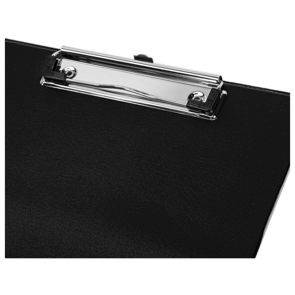 Папка-планшет STAFF, А4 (318х228 мм), с прижимом и крышкой, картон/ПВХ, ЧЕРНАЯ, 229557 - Планшеты и клипборды