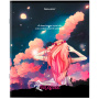 Тетрадь А5, 80 л., BRAUBERG, скоба, клетка, обложка картон, "Anime", 1 шт, 404412 - Тетради более 60 листов