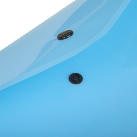 Папка-конверт с кнопкой BRAUBERG "Pastel", А4, до 100 листов, непрозрачная, аквамарин, 0,18 мм, 270474 - Папки-конверты с кнопкой