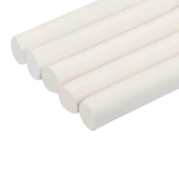 Мел белый мягкое письмо, набор 24 шт., круглый, BRAUBERG, 227439 - Мелки