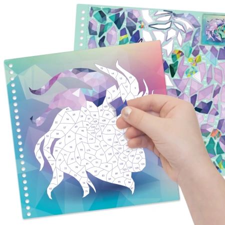 Серия Marinia: Набор аппликаций наклейками по номерам - Картины по номерам