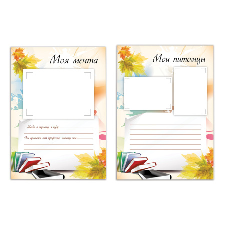 Листы-вкладыши для портфолио ШКОЛЬНИКА, 30 разделов, 32 листа, "Моё портфолио", BRAUBERG, 127550 - Портфолио