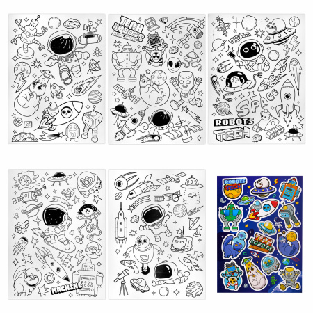 Набор ЮНОГО ХУДОЖНИКА "КОСМОС" для рисования и творчества в кейсе ЮНЛАНДИЯ, 165 предметов, 665671 - Наборы для начинающих художников