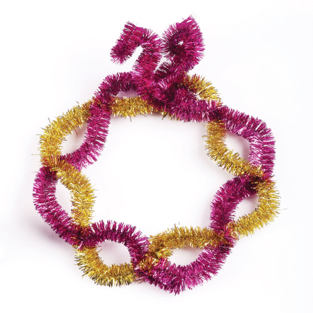 Проволока синельная для творчества "Блестящая", 18 шт., 1,5х30 см, 6 цв., ОСТРОВ СОКРОВИЩ, 661531 - Проволока синельная (пушистая)