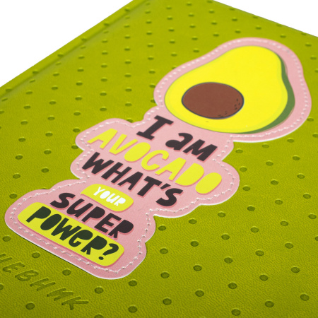 Дневник 1-11 класс 48 л., кожзам (твердая с поролоном), тиснение аппликация, BRAUBERG, "Super Avo", 106205 - Дневники универсальные