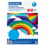 Картон цветной А4 ТОНИРОВАННЫЙ В МАССЕ, 10 листов 10 цветов, 180 г/м2, BRAUBERG, 129308 - Цветной и белый картон