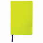 Ежедневник недатированный А5 138х213 мм BRAUBERG "Flex" под кожу, гибкий, 136 л., салатовый, 111677 - Ежедневники с покрытием "под кожу и ткань"