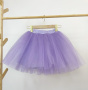 Юбка нарядная из фатина сиреневая - Юбки