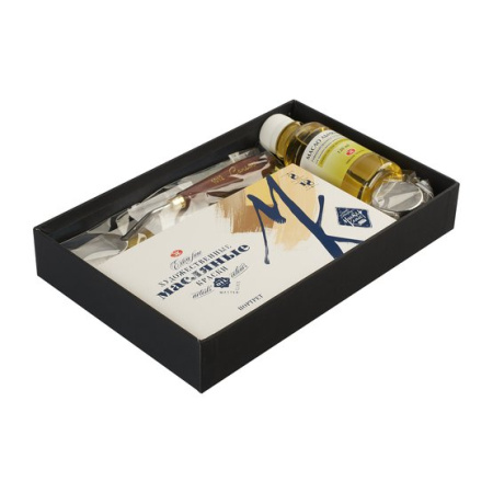 Подарочный набор «Мастер-класс» для живописи «Масло №2» в картонной коробке - Масляные краски художественные в наборах