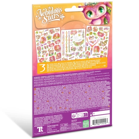 Серия Petulia: Набор для творчества - временные татуировки для девочки (3 листа) - Татуировки