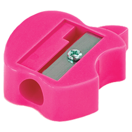 Точилка ПИФАГОР "Яблоко", пластиковая, корпус ассорти, 228433 - Точилки ручные