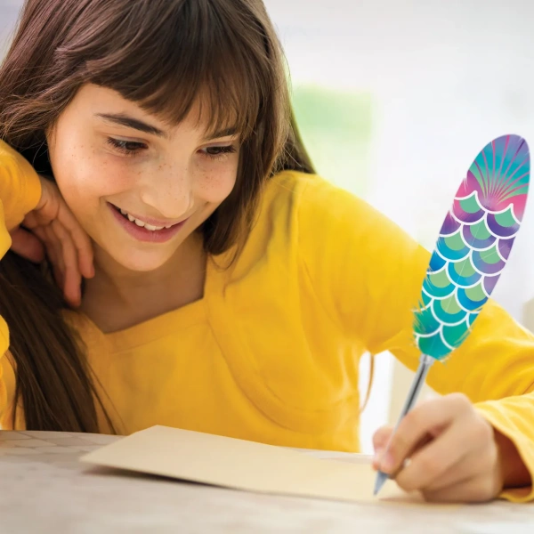 Серия: Сoralia. Ручка шариковая c пером - Ручки