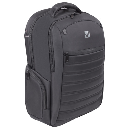 Рюкзак для школы и офиса BRAUBERG "Patrol", 20 л, размер 47х30х13 см, ткань, черный, 224444 - Рюкзаки с отделением для ноутбука