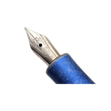 Ручка перьевая KAWECO AL Sport Stonewashed EF 0.5мм синий состаренный корпус - Перьевые ручки