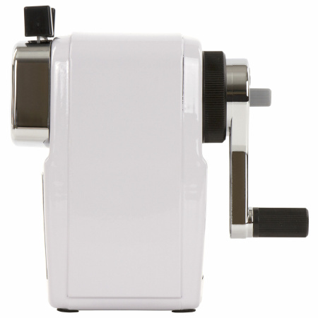 Точилка механическая BRAUBERG "METALLIC-X", для ч/гр и цветных карандашей (в том числе утолщенных), крепление, металлический корпус, 228481 - Точилки механические