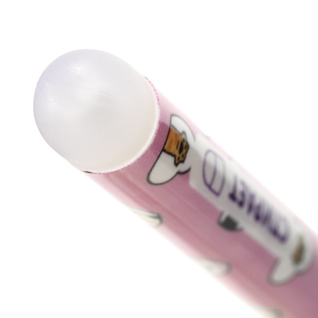 Ручка стираемая гелевая ЮНЛАНДИЯ "Котята", СИНЯЯ, корпус ассорти, узел 0,5 мм, линия письма 0,35 мм, 143659 - Ручки со стираемыми чернилами