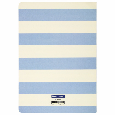 Тетрадь 40 л. в точку обложка SoftTouch, бежевая бумага 70 г/м2, сшивка, А5 (147х210 мм), БЛАЖЕНСТВО, BRAUBERG, 403800 - Тетради 40-48 листов