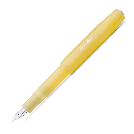 Ручка перьевая KAWECO FROSTED Sport EF 0.5мм корпус банановый