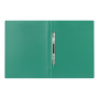 Папка с металлическим скоросшивателем BRAUBERG стандарт, зеленая, до 100 листов, 0,6 мм, 221631 - Папки с пружинным и пластиковым скоросшивателем