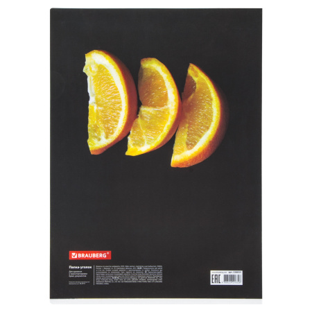 Папка-уголок BRAUBERG "FRESH ZONE", А4, 150 мкм, цветная печать, 228035 - Папки-уголки пластиковые