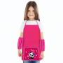 Фартук с нарукавниками для уроков труда ПИФАГОР, 1 карман, 44x55 см, "Panda Time", 271644 - Аксессуары для рисования