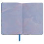 Ежедневник недатированный А5 (138х213 мм), BRAUBERG VISTA, под кожу, твердый, 136 л., "Marble", 112008 - Ежедневники с покрытием "под кожу и ткань"