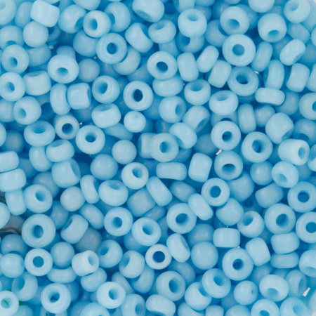 Бисер "Zlatka" 11/0, ярко-голубой №0043, 5 уп по 10 гр