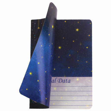 Тетрадь 40 л. в клетку обложка SoftTouch, фольга, бежевая бум. 70 г/м2, сшивка, А5 (147х210 мм), FAIRY TALE, BRAUBERG, 403788 - Тетради 40-48 листов