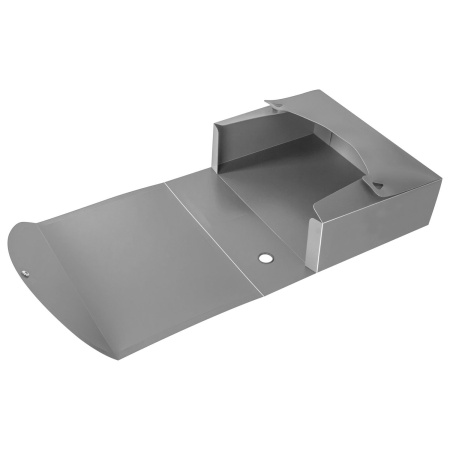 Короб архивный (330х245 мм), 100 мм, пластик, разборный, до 900 листов, серый, 0,9 мм, BRAUBERG "Energy", 236855 - Короба и архивные системы пластиковые