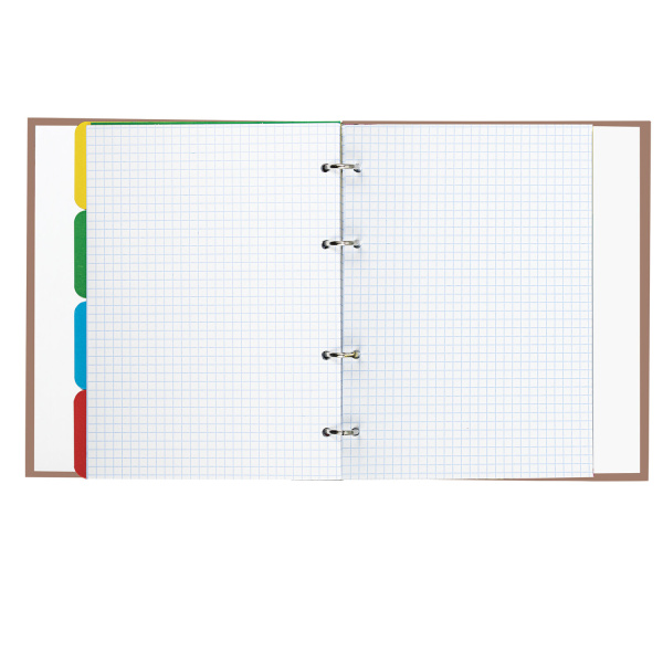 Тетрадь на кольцах А5 (175х215 мм), 240 листов, твердый картон, клетка, с разделителями, BRAUBERG, Cool Girl, 404100 - Тетради на кольцах и сменные блоки к ним