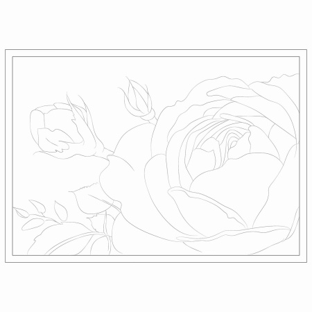 Папка для акварели С ЭСКИЗОМ (ЭСКИЗЫ-РАСКРАСКИ), А3, 10 л., 200 г/м2, 297х420 мм, BRAUBERG, 110065 - Альбомы и бумага для акварели и масла