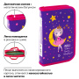 Пенал ПИФАГОР, 1 отделение, ламинированный картон, 19х11 см, "MOON PRINCESS", 229149 - Пеналы каркасные