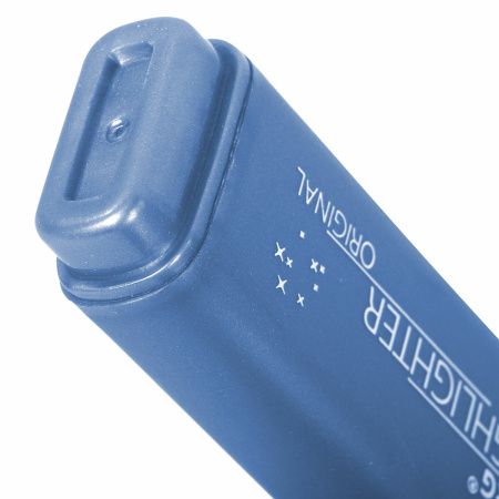 Текстовыделитель перламутровый СИНИЙ BRAUBERG ORIGINAL PEARL, линия письма 1-5 мм, 152441 - Текстовыделители