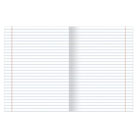 Тетради 18 л. КОМПЛЕКТ 10 шт. BRAUBERG "КЛАССИКА", линия, обложка картон, СИНЯЯ, 106660 - Тетради 12-24 листов