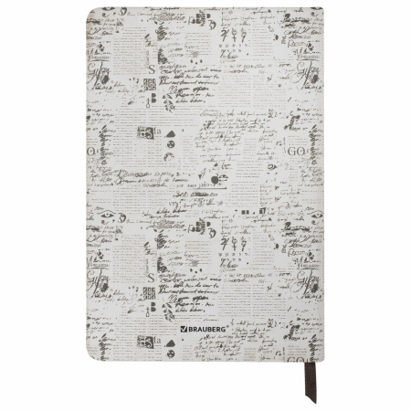 Ежедневник учителя специализированный А5 (215х145 мм) BRAUBERG, 144 л., кожзам, "Моноколор", 112710 - Ежедневники с твердой обложкой