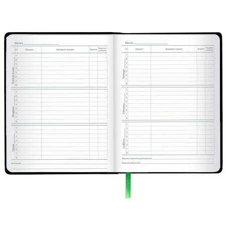 Дневник 1-11 класс 48 л., кожзам (твердая с поролоном), флуоресцентный, BRAUBERG, "Коала", 106199 - Дневники универсальные